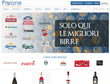 Tablet Screenshot of pizzone.com